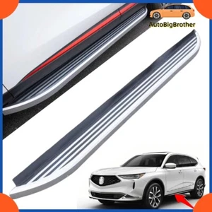 Fits For Acura MDX 2022-2024 Fixed Running Boards Side Steps Pedals Nerf Bar - Imagen 1 de 7