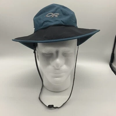 Открытый исследования шляпа крышка детский размер S 1-2 года синий/черный Bonnie сафари подбородок ремень - Изображение 1 из 4