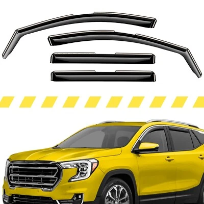 Parasoles de lluvia protectores de viento para GMC Terrain 2018-2024 Foto 1 de 4