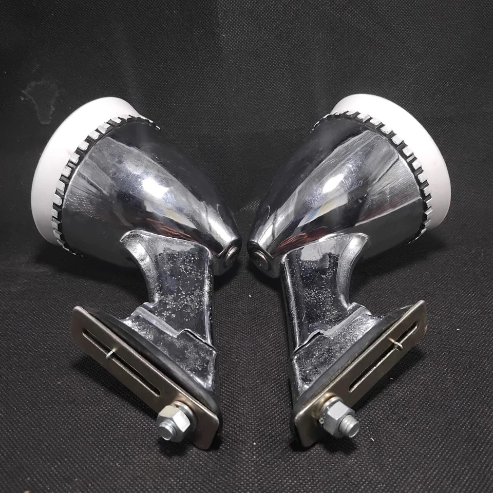 TNK JAPÓN ESPEJO GUARDABARROS VINTAGE RETRO COCHE COMPLETO METAL DATSUN MAZDA TOYOTA JDM NOS Foto 1 de 4