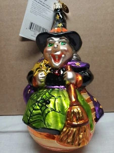 Radko 2000 "Snaggletooth" (6.5") Witch Halloween Ornament # 00-198-0 - Picture 1 of 16