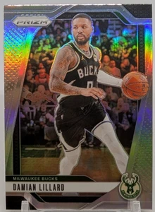 🏀2024-25 Panini Prizm Basketball Damian Lillard Silver Prizm #90 - Bucks🏀 - Picture 1 of 3