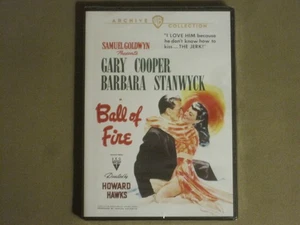 BALL OF FIRE (1941) DVD HOWARD HAWKS GARY COOPER BARBARA STANWYCK NEW! SEALED! - Picture 1 of 2