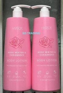 (2-Pk) PUERTO ~ LOCIÓN CORPORAL HIDRATANTE CERAMIDAS CERAMIDAS AGUA DE ROSAS Hecho en Italia - Imagen 1 de 4