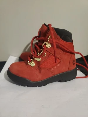 Малыш размер США 8 Timberland красный ботинки новом состоянии без коробки - Изображение 1 из 4