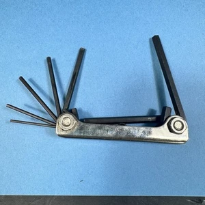 Vintage Eklind Fold-Uni-Key Set Hex Key #21171 Metric USA - Picture 1 of 8