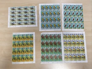 Lesotho Birds On Stamps 1982 1/2 Sheets J291 - Picture 1 of 7