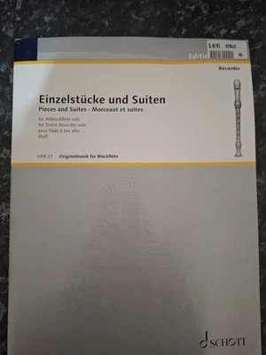 Pieces and Suites for Treble/Alto recorder - Image 1 of 4