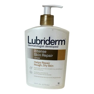 Loción corporal reparadora intensa de la piel Lubriderm 16 oz para piel seca áspera NUEVA - Imagen 1 de 3