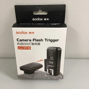 Godox CT-16 Camera Flash Trigger Set Camera 16 Channels For Canon Nikon - Picture 1 of 6