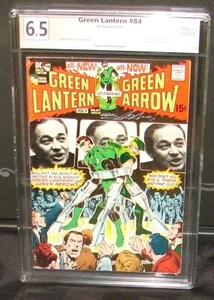 GREEN LANTERN #84 Fine+ 6.5 PGX not CGC SIGNED NEAL ADAMS! Verified Signature! - Picture 1 of 3