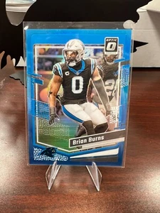 2023 Panini Donruss Optic - Brian Burns #26 Aqua Prizm /299 - Picture 1 of 2