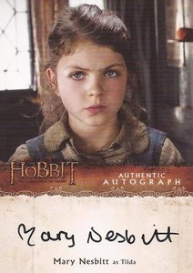 The Hobbit Desolation of Smaug - Mary Nesbitt "Tilda" Autograph Card