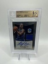 2012-13 Panini Select DRAYMOND GREEN ROOKIE PATCH AUTO RPA 242/399 BGS 9.5AUTO10