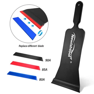 Bulldozer Squeegee with Different Hardness Rubber Edge Blade Water Scraper Tools - Bild 1 von 8