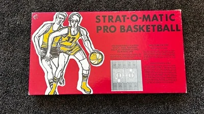 Vintage 1973-74 Strat-O-Matic Pro Basketball Game 5 Teams Lakers Bucks Celtics - Image 1 of 4