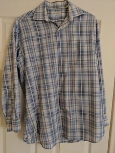 Alex Cannon - Long Sleeve Dress Shirt - Size 15 1/2 & 32/33 - Picture 1 of 3