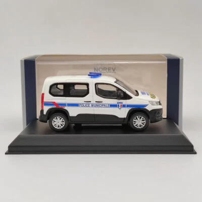 1/43 Norev Peugeot Rifter Van Diecast Model Police Car Christmas Gift Collection - Image 1 of 4