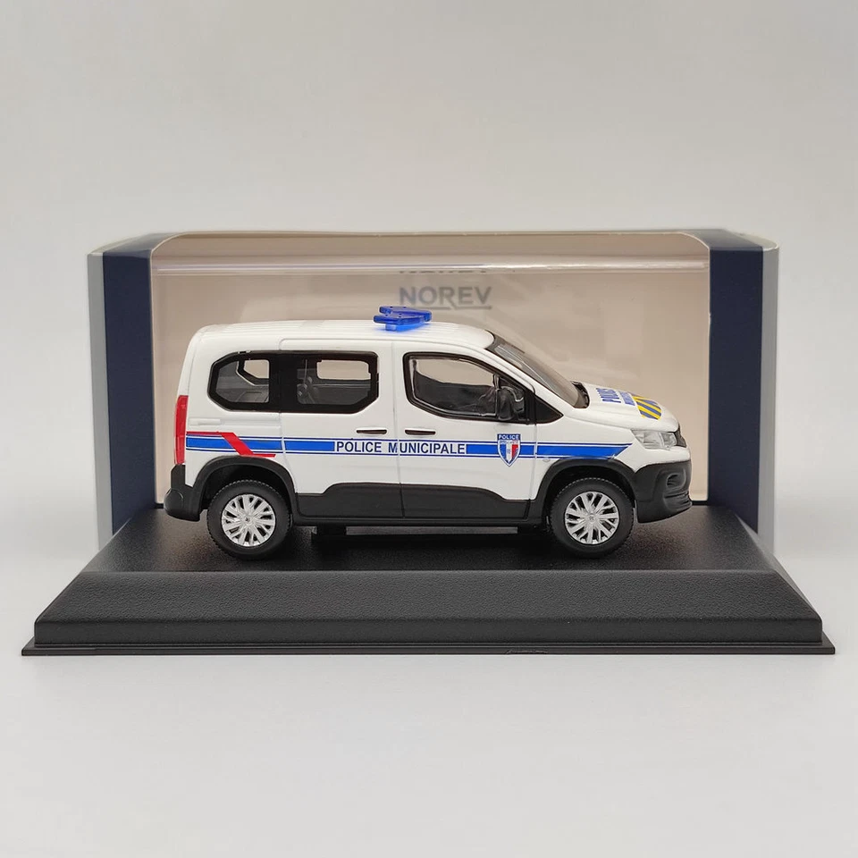 1/43 Norev Peugeot Rifter Van Diecast Model Police Car Christmas Gift Collection - Image 1 of 4