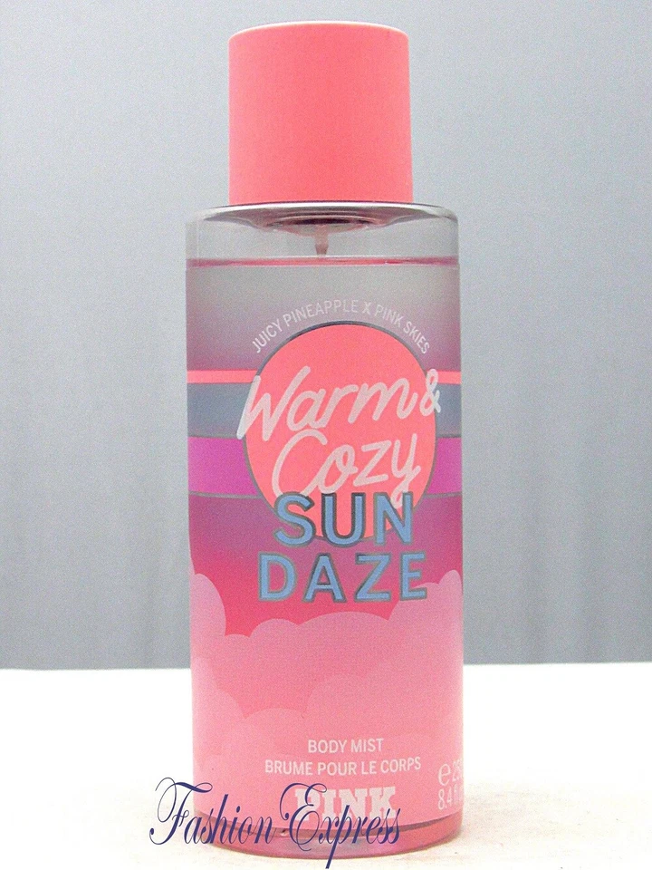 VICTORIA'S SECRET ROSA CÁLIDO Y ACOGEDOR SOL ATURDIMIENTO BODY BRUT 8,4 FL OZ **EDICIÓN LIMITADA Foto 1 de 1