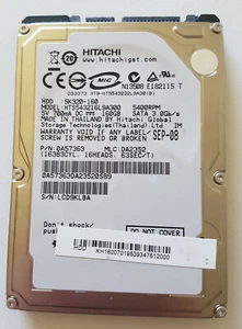 Disco duro portátil 160 GB Hitachi SATA 2,5" HTS543216L9A300 - Imagen 1 de 3