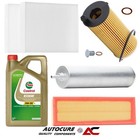 FOR BMW 5 SERIES 520D M SPORT F10 2.0 DIESEL FULL FILTER SERVICE KIT & 5L OIL