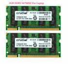 Crucial 8GB 4GB 2GB PC5300 PC10600 DDR2 DDR3 Desktop Laptop Memory RAM DIMM Lot