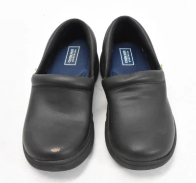 Чероки Workwear гармонии черный поскользнуться на сабо из искусственной кожи туфли женский размер 7 - Изображение 1 из 4