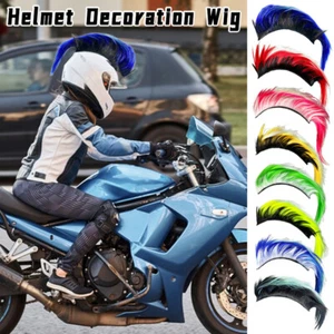 Helmet Decoration Wig Personality Motorcycle Helmet Accessories Cosplay Styling. - Bild 1 von 22