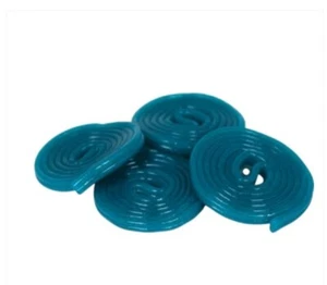 King Regal Blue Raspberry Liquorice Wheels Pick n Mix - Picture 1 of 1