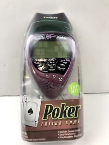 Tiger Let It Ride Caribbean Stud Poker Handheld Electronic New Old Stock