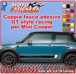 Mini Cooper - Fasce adesive GT Style racing a 2 colori - cod. art. cx78 racing - Foto 1 di 1