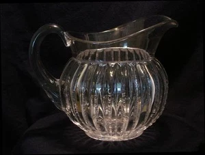 Heisey Signed Crystal Half Gallon Size Jug Pattern 1250 Rare - Picture 1 of 5