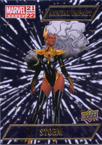 AI-9 STORM 2021-22 2022 Upper Deck Marvel Annual ANNUAL IMPACT