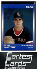 David Walters 1990  Star New Britain Red Sox #20 TTM/IP Signed Autographed