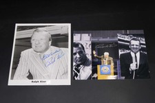 Ralph Kiner Signed 8x10 Photo Lot (2) New York Mets Autograph ZJ6641