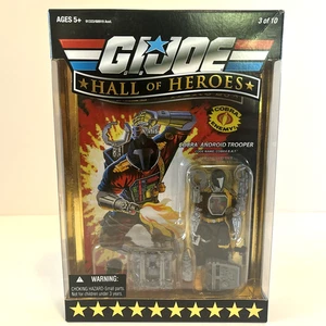 G.I. Joe - HALL OF HEROES - "Cobra Android Trooper" (nome in codice: Cobra B.A.T) NUOVO - Foto 1 di 7