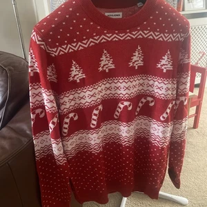Herren Rundhals Weihnachtspullover. Jack & Jones Gr. L Neu Mit Etikett - Bild 1 von 6