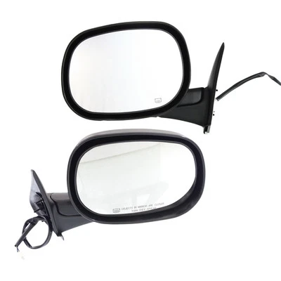 Juego de 2 espejos retrovisores eléctricos para Dodge Ram 1500 1998-2001 térmicos manuales plegables Foto 1 de 4