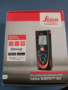 Leica Geosystems DISTO D2 Laser-Entfernungsmesser - Schwarz/Rot - Bild 1 von 8