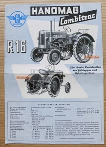 Orginal Hanomag Combitrac R 16 - Bild 1 von 2
