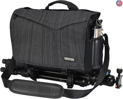 CADeN Bolso para Cámara Estuche Mensajero de Hombro Bolso para Fotografía con Laptop Foto 1 de 4