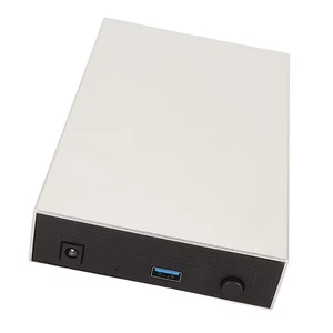 2TB US Plug 3.5in External Hard Drive Enclosure USB3.0 To Mobile Hard Drive NEW - Afbeelding 1 van 12