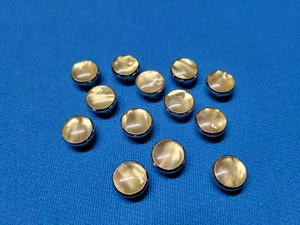 Yellow 1510-10 Standard Pearl Snaps Fasteners Prong Ring Snaps (Cap Only) - Picture 1 of 2