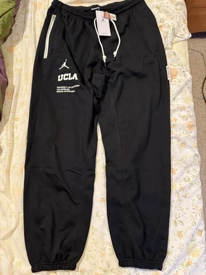 NIKE Air Jordan UCLA Bruins Jogger Pants Large Mens Black Standard Issue - Image 1 of 4