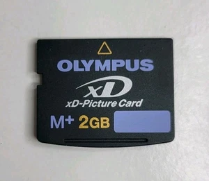 OLYMPUS xD-Picture Card M+ 2GB Camera Memory Card (Also Fits Fujifilm) - Picture 1 of 3