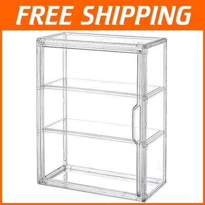 Clear Acrylic Display Case for Figures - Set of 3 - Image 1 of 4
