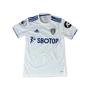 adidas Leeds United 2020/21 Home football shirt Soccer Jersey GD1014 Mens XS - Picture 1 of 5