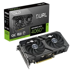 ASUS Dual GeForce RTX 4060 Ti EVO OC Edition 8GB GDDR6 DLSS3 1*HDMI/3*DP PCi Ex - Foto 1 di 1