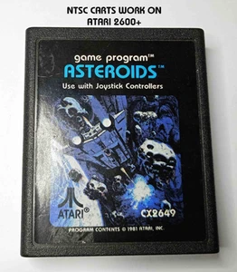 ASTEROIDS ATARI 2600/7800/2600+ CX2649 Cart only / working NTSC - Picture 1 of 9